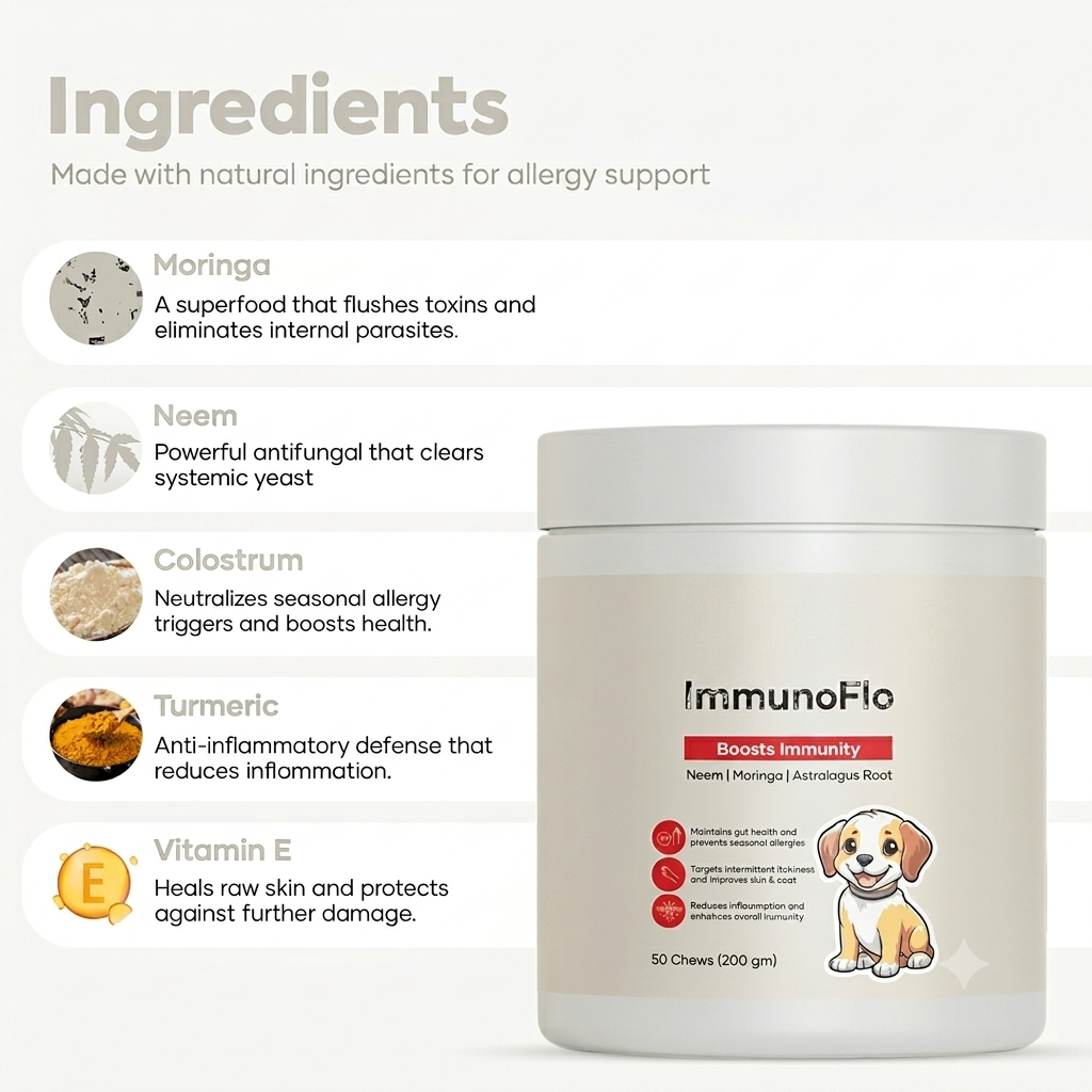 Furnexa ImmunoFlo Dog Supplement for Immunity Support